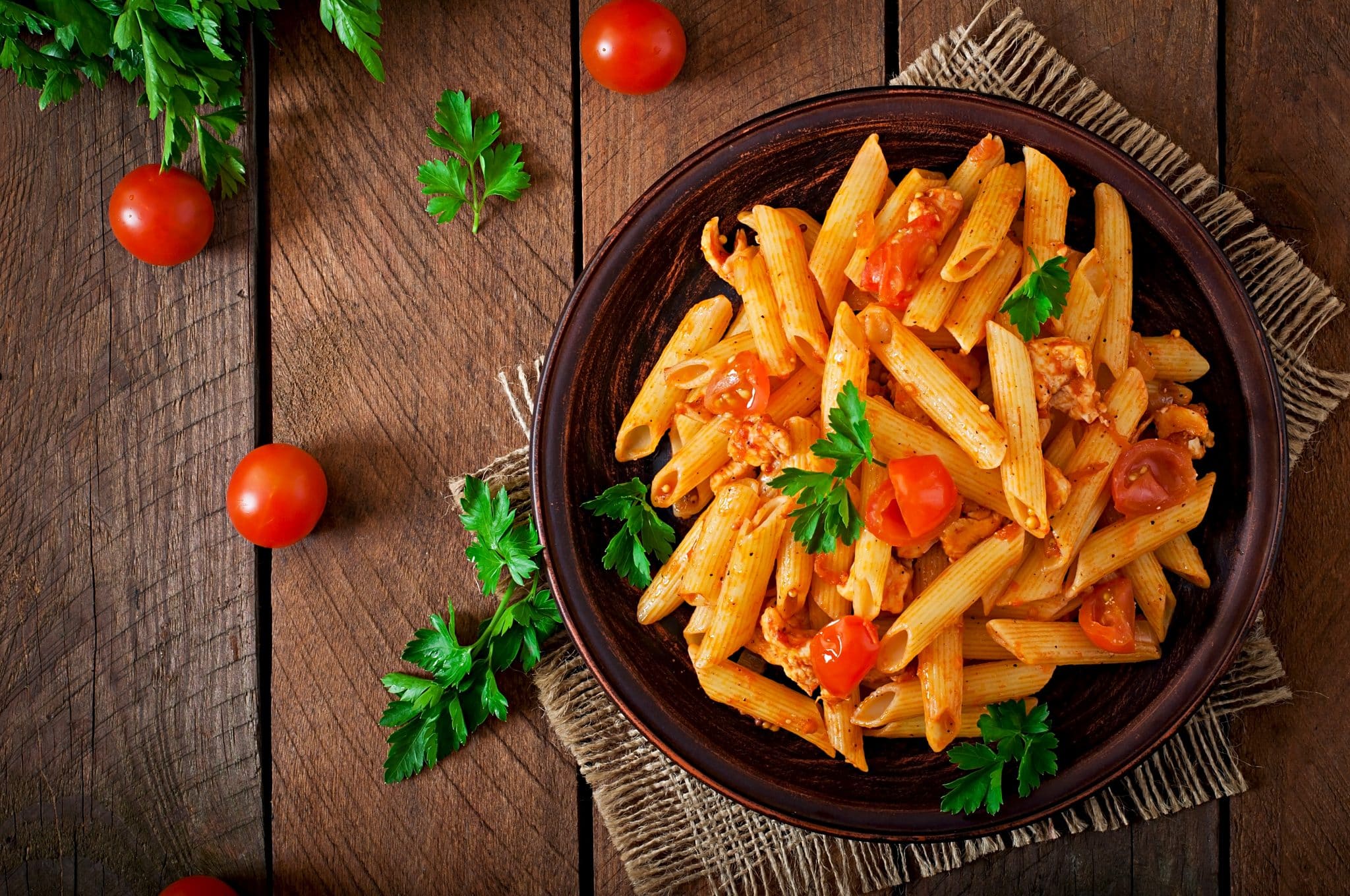 Penne Pasta with Tomato