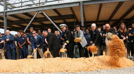 U.S. Navy breaks ground on new Regional Training Center (RTC) at IALR Campus