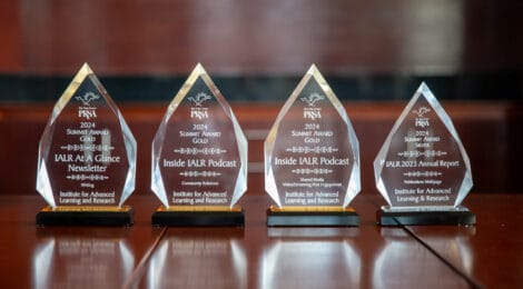 IALR Communications Team Wins Four PRSA Awards