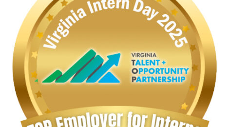 IALR Named a 2025 Top Employer for Interns by the Virginia Talent + Opportunity Partnership
