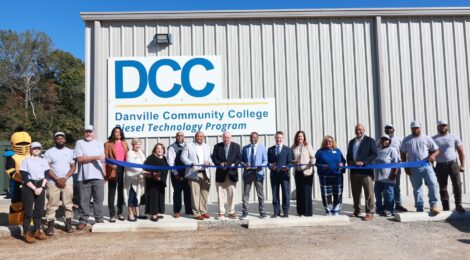 Danville Community College Celebrates Ribbon Cutting for New Diesel Technology Training Program﻿