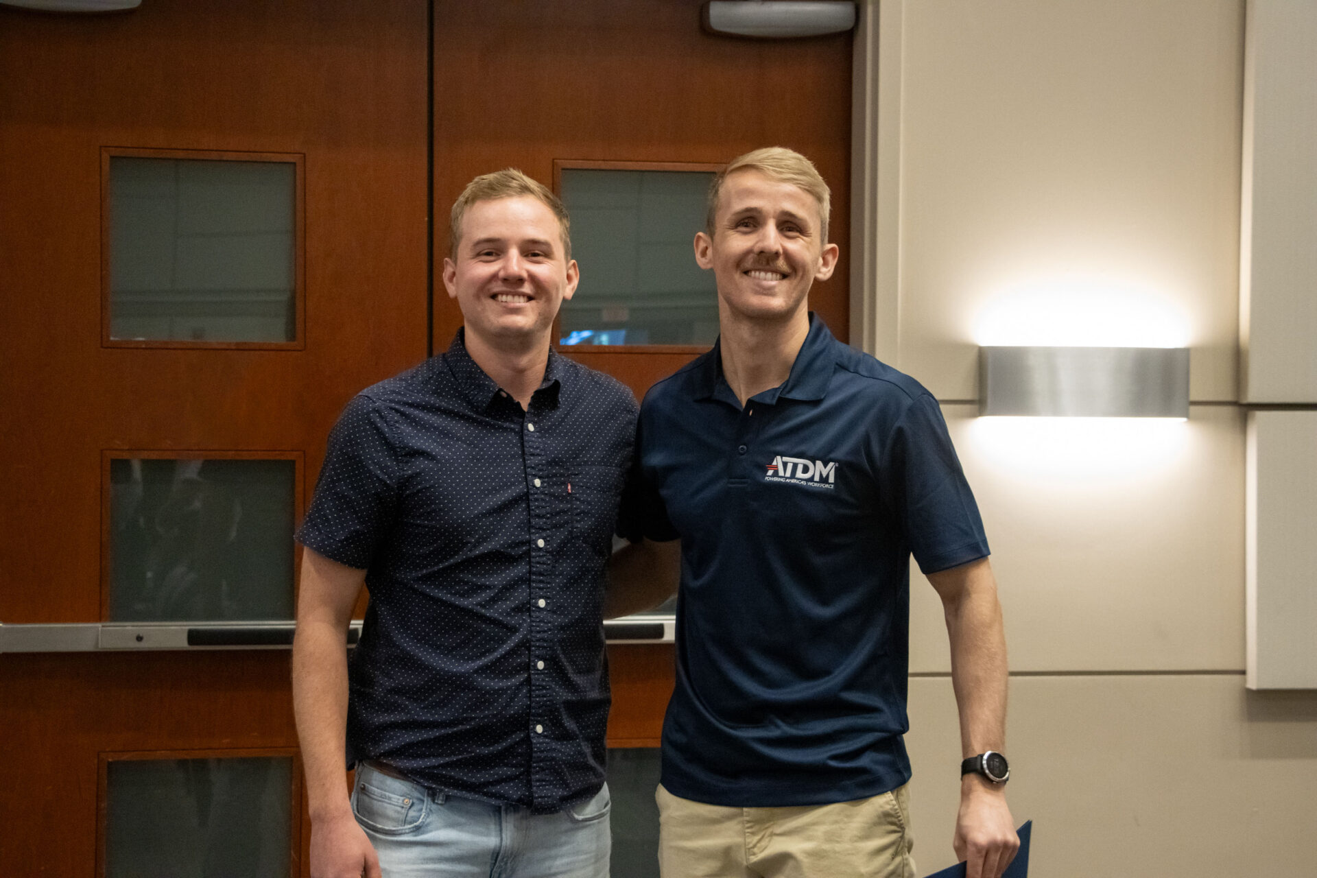 A picture of two brothers.